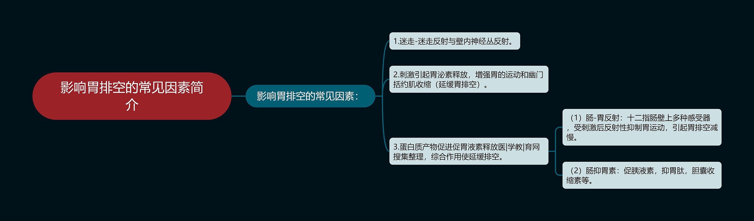 影响胃排空的常见因素简介 影响胃排空的常见因素简介