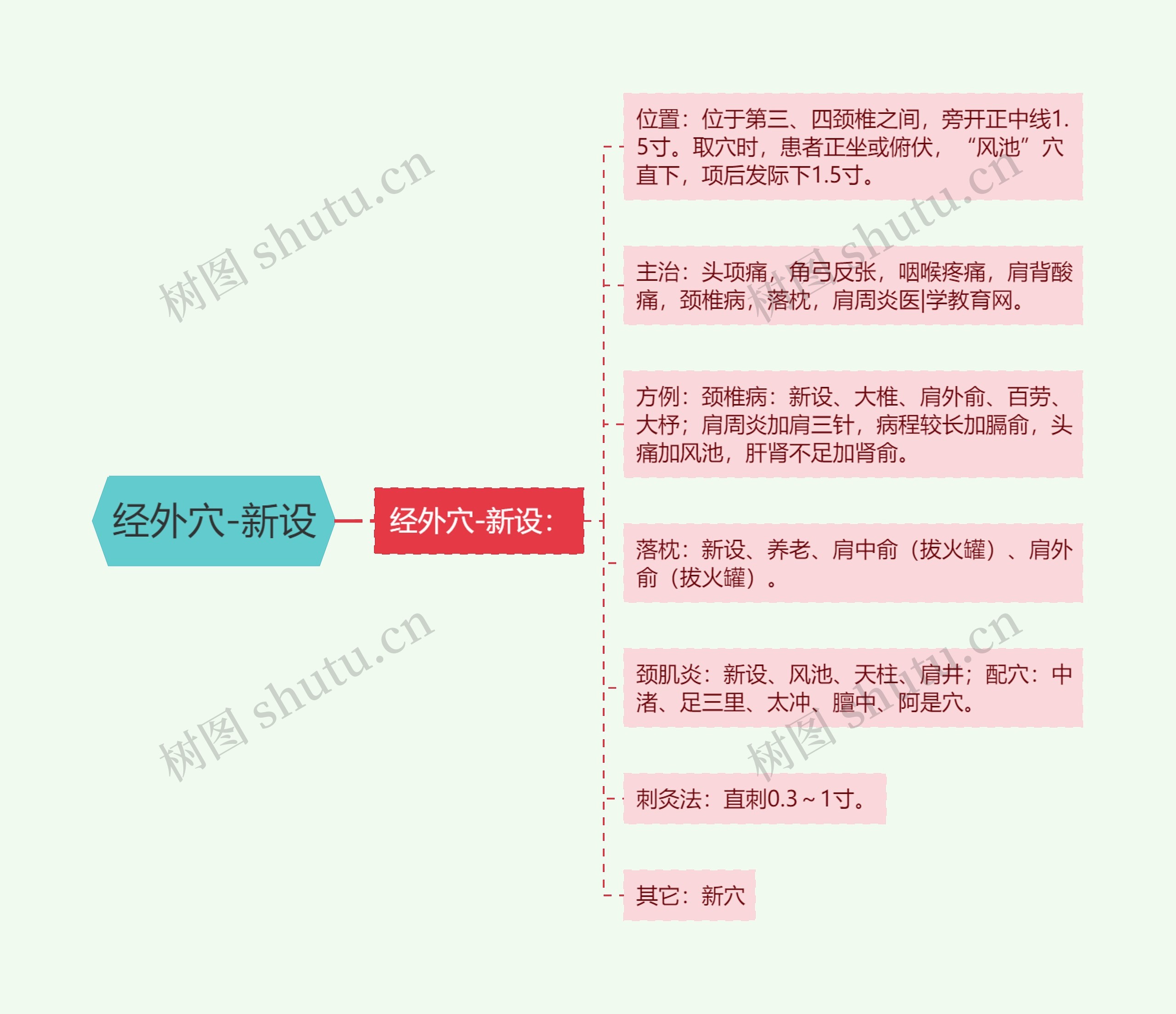 经外穴-新设思维导图