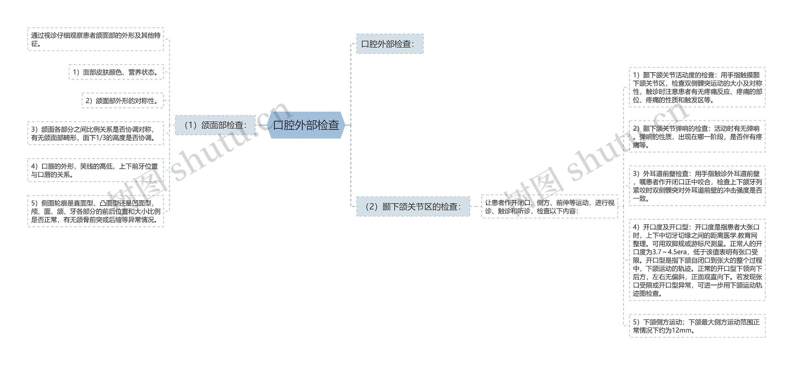 口腔外部检查 口腔外部检查