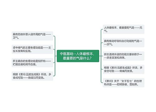 中医基础--人体最根本、最重要的气是什么？