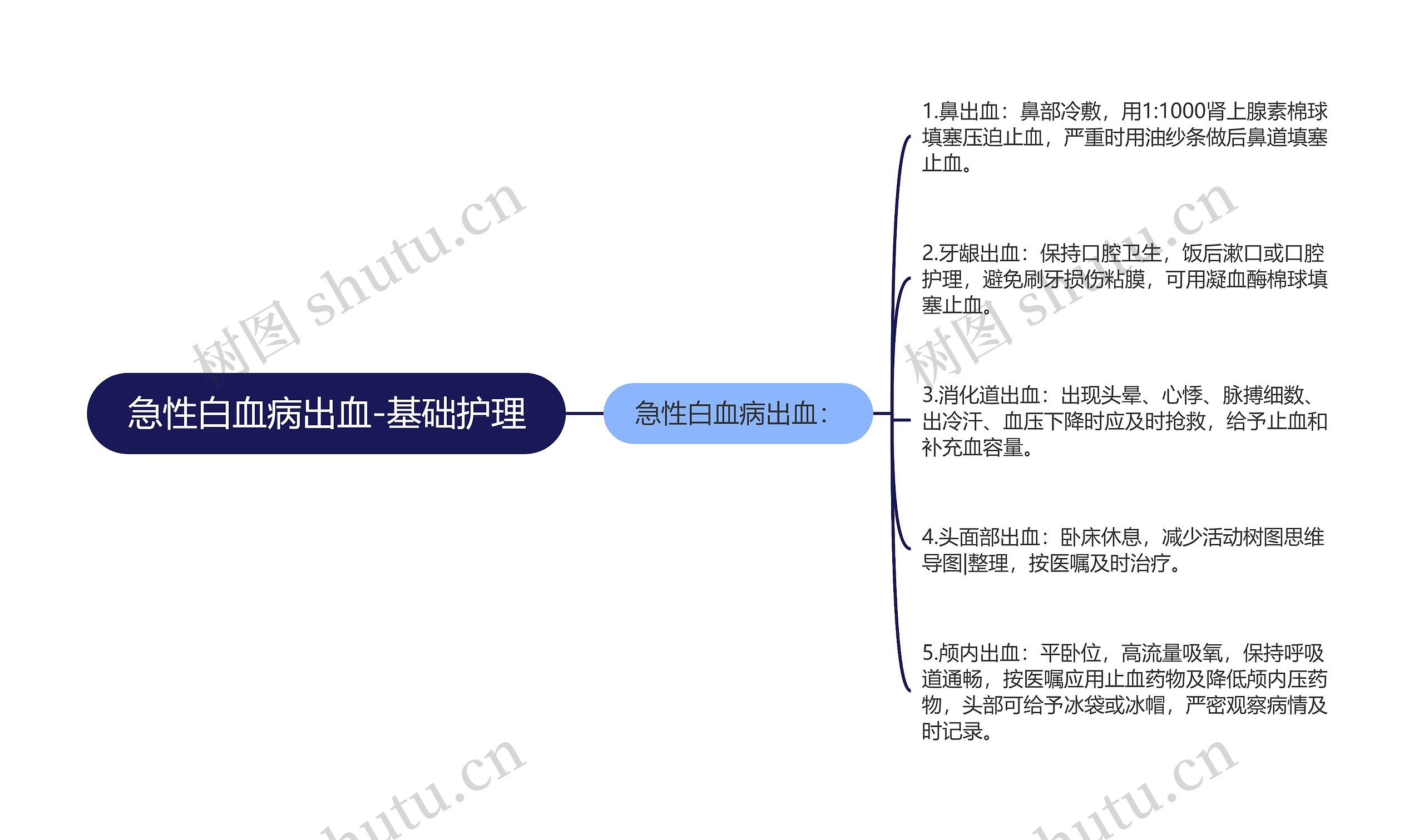 急性白血病出血-基础护理