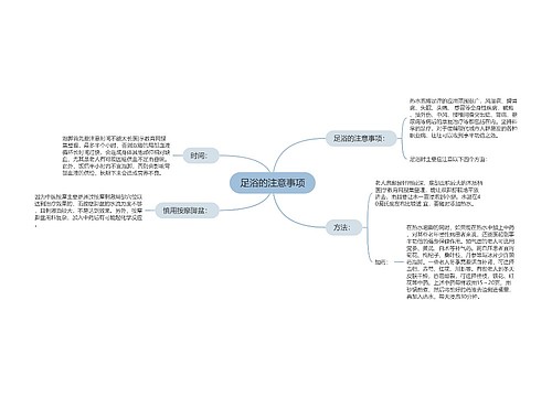 足浴的注意事项