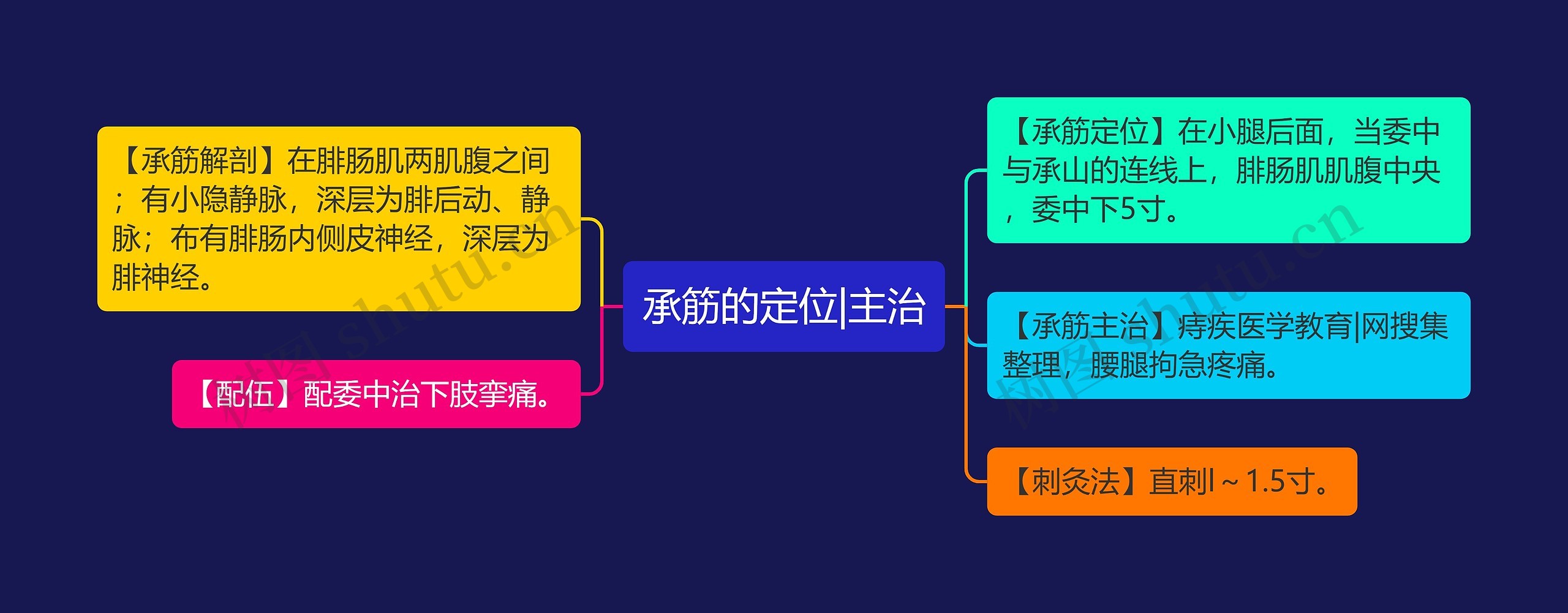 承筋的定位|主治 承筋的定位|主治