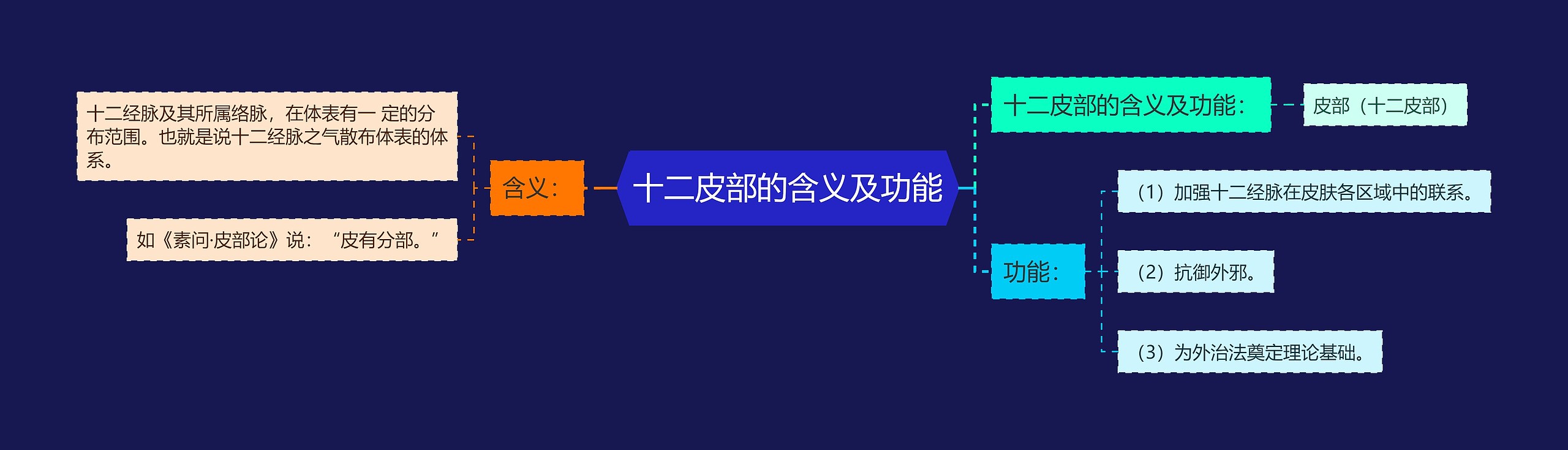 十二皮部的含义及功能 十二皮部的含义及功能