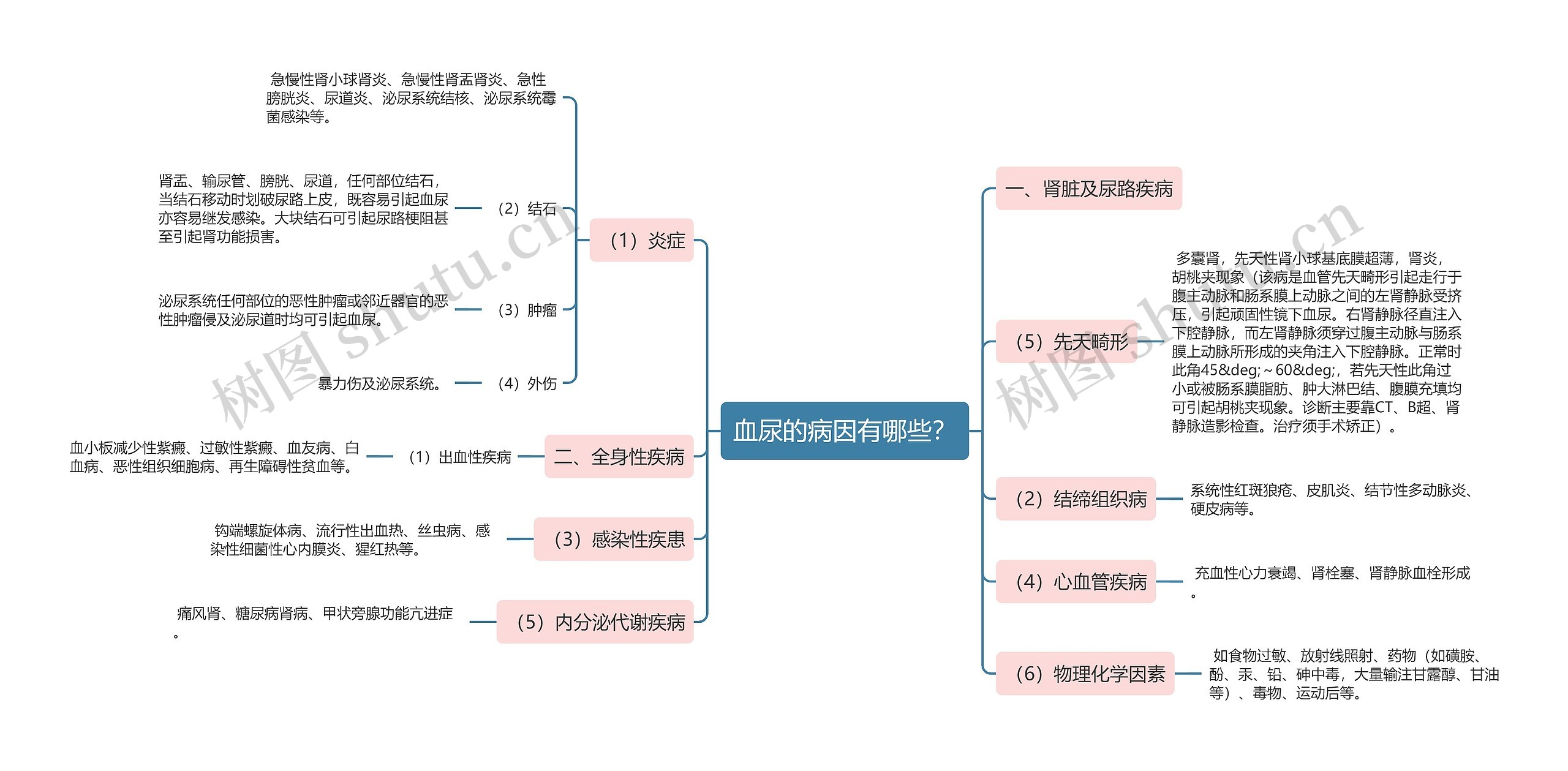 血尿的病因有哪些？