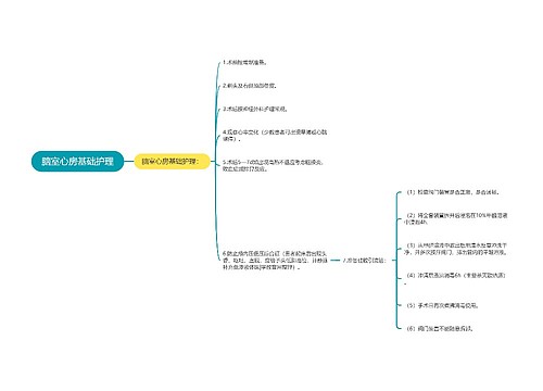 脑室心房基础护理