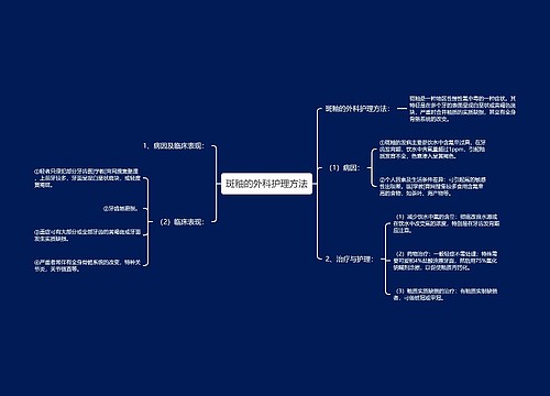 斑釉的外科护理方法