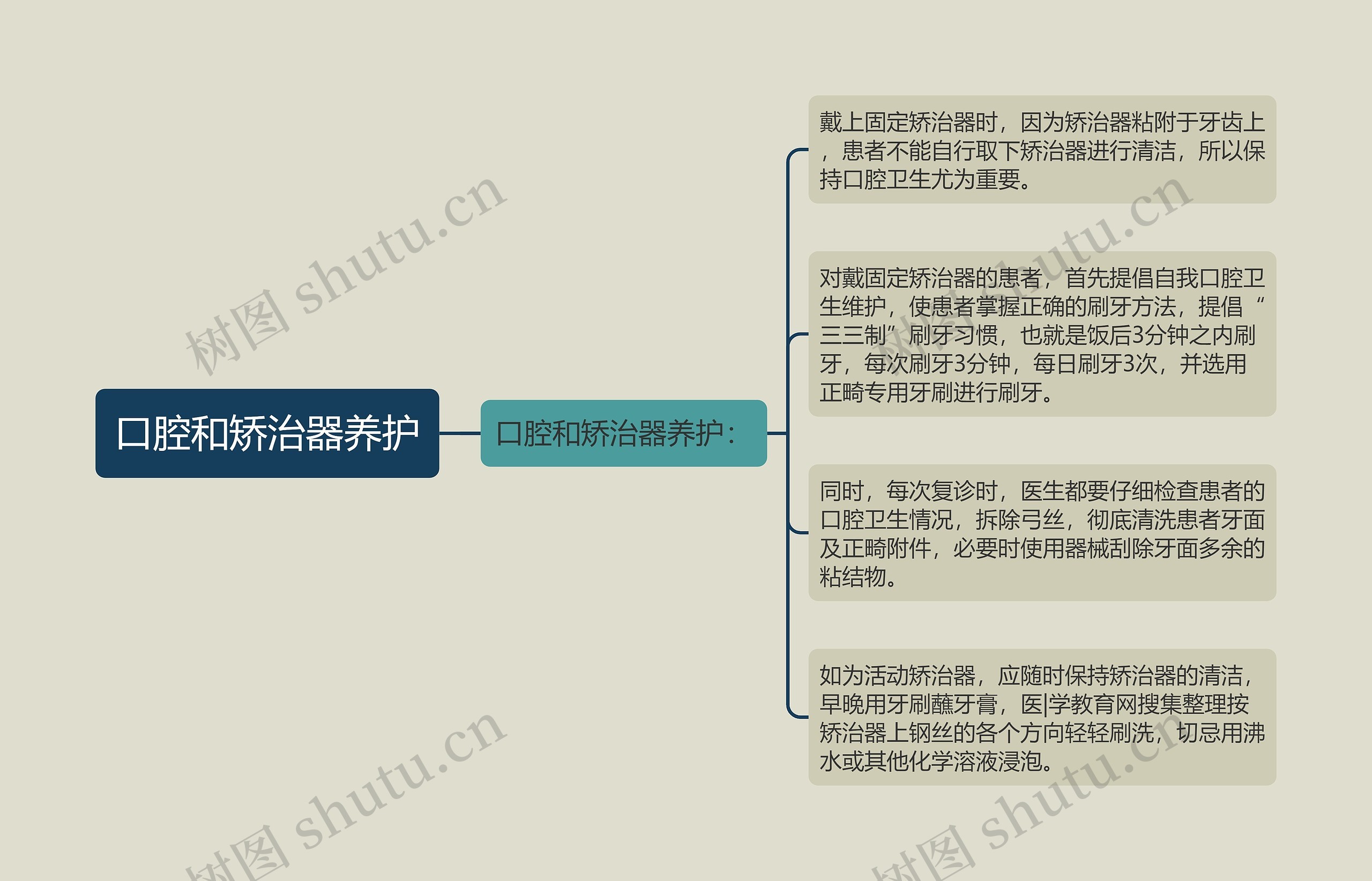 口腔和矫治器养护