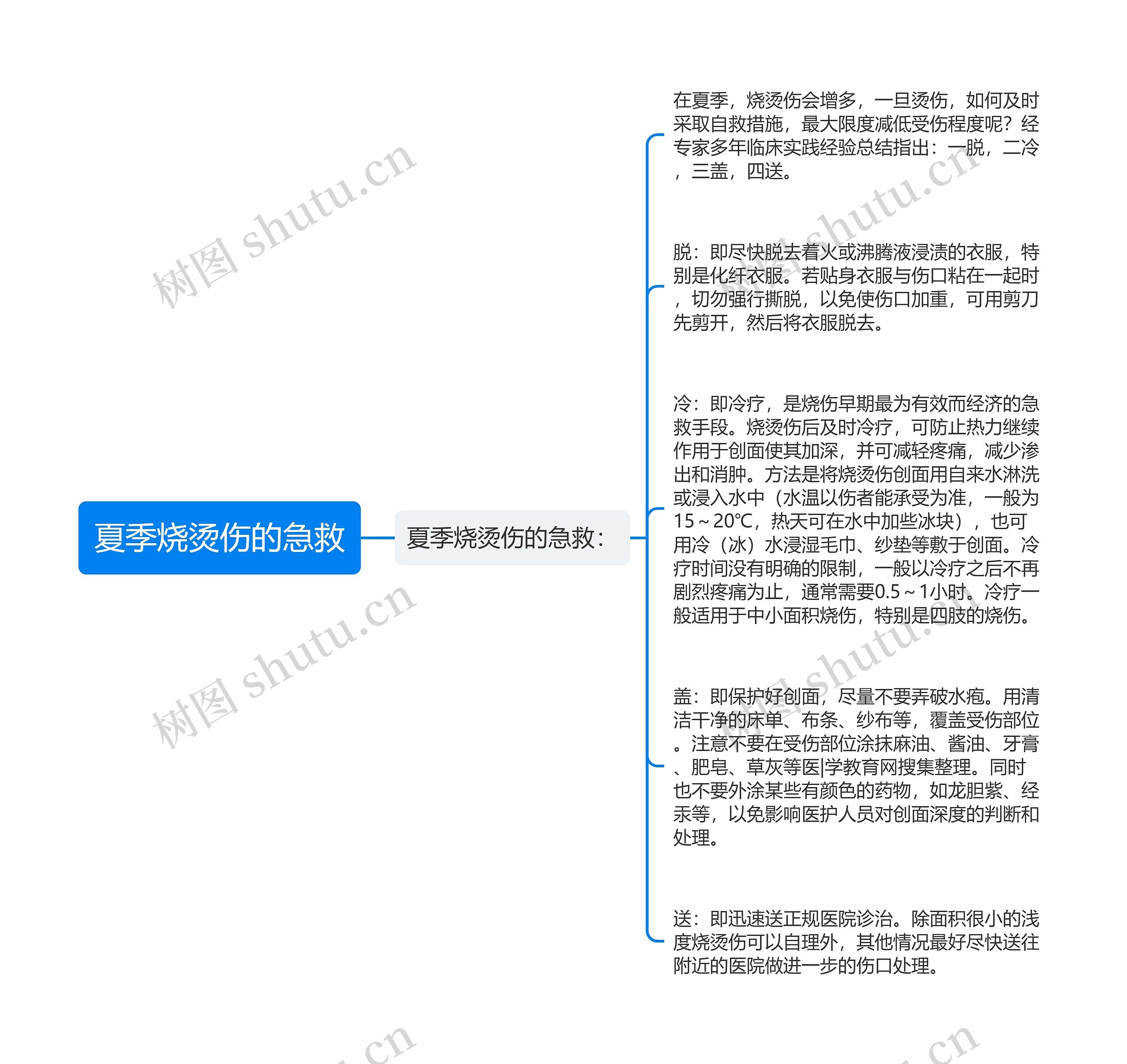 夏季烧烫伤的急救 夏季烧烫伤的急救