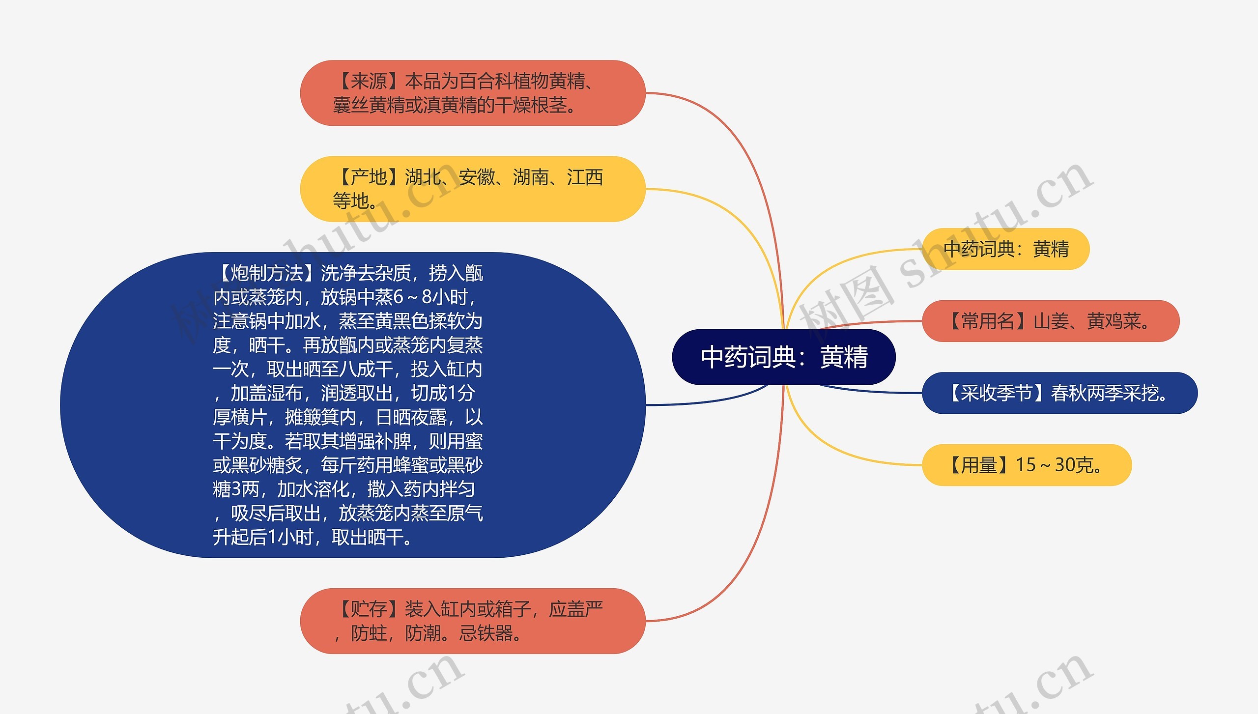 中药词典：黄精