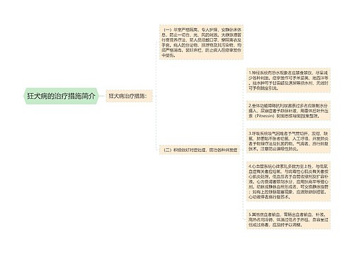 狂犬病的治疗措施简介