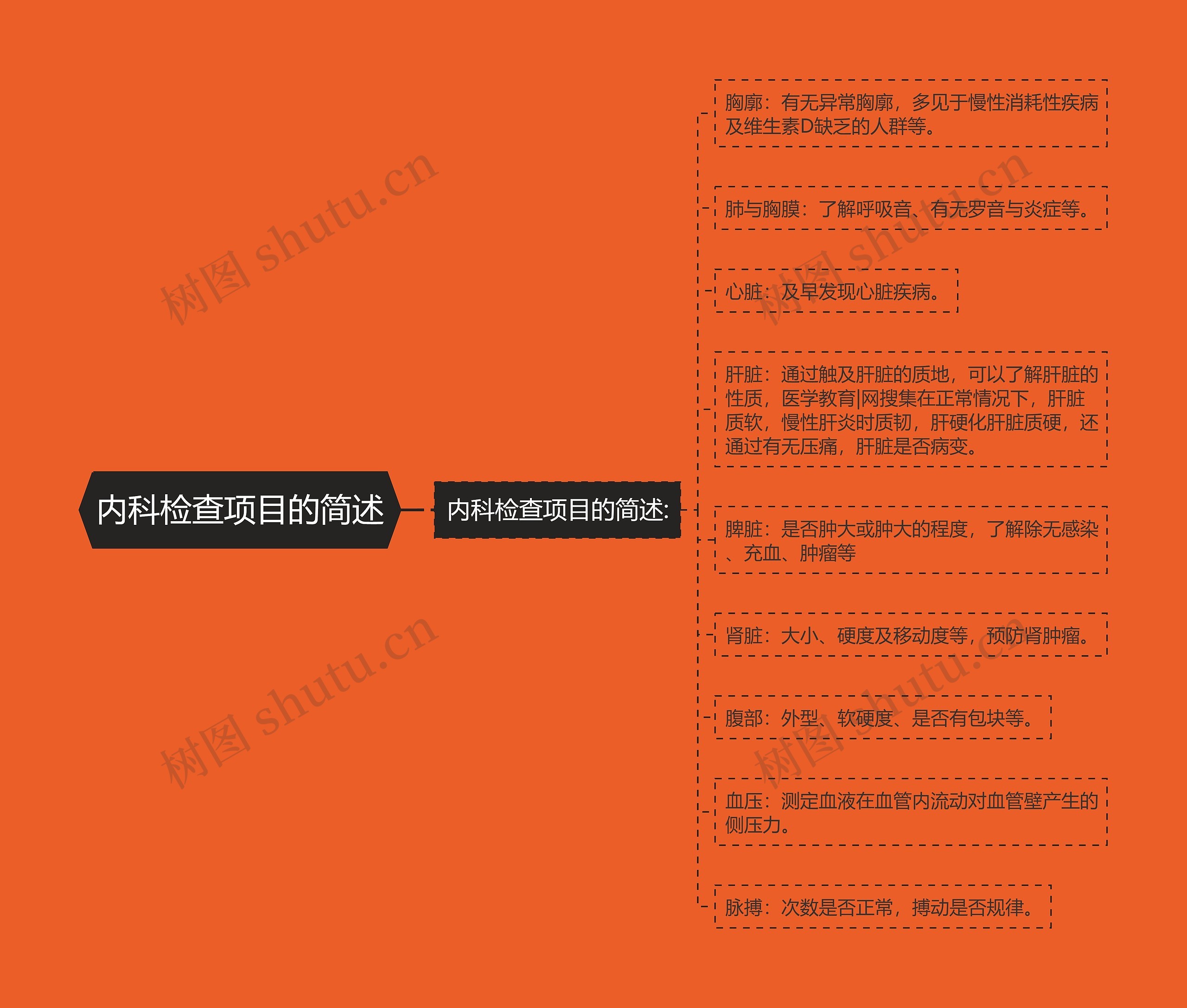 内科检查项目的简述 内科检查项目的简述