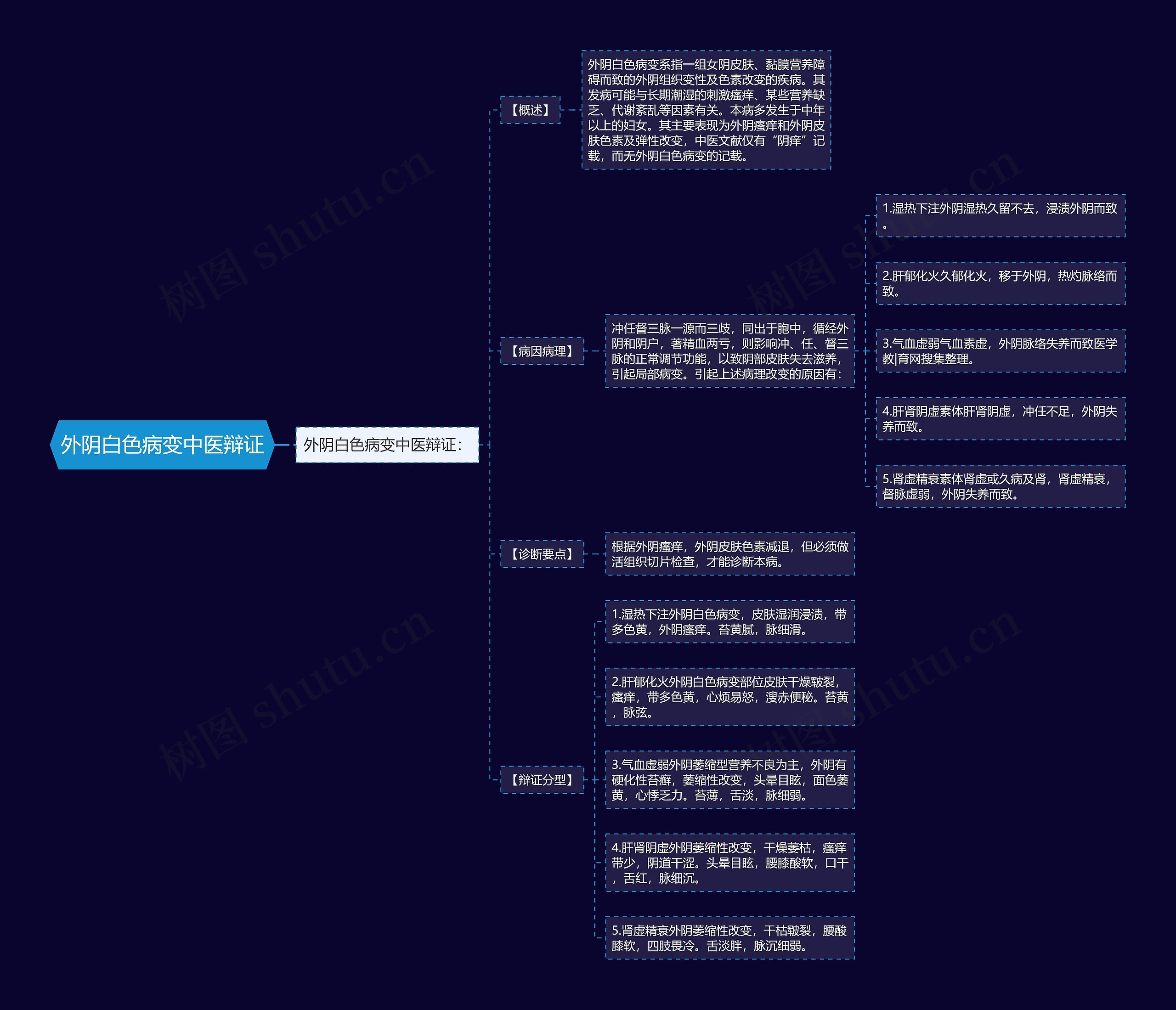 外阴白色病变中医辩证 外阴白色病变中医辩证