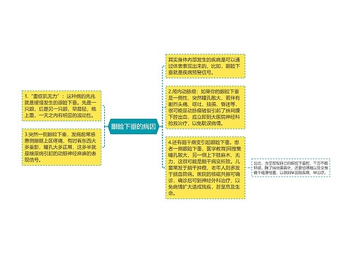 眼睑下垂的病因