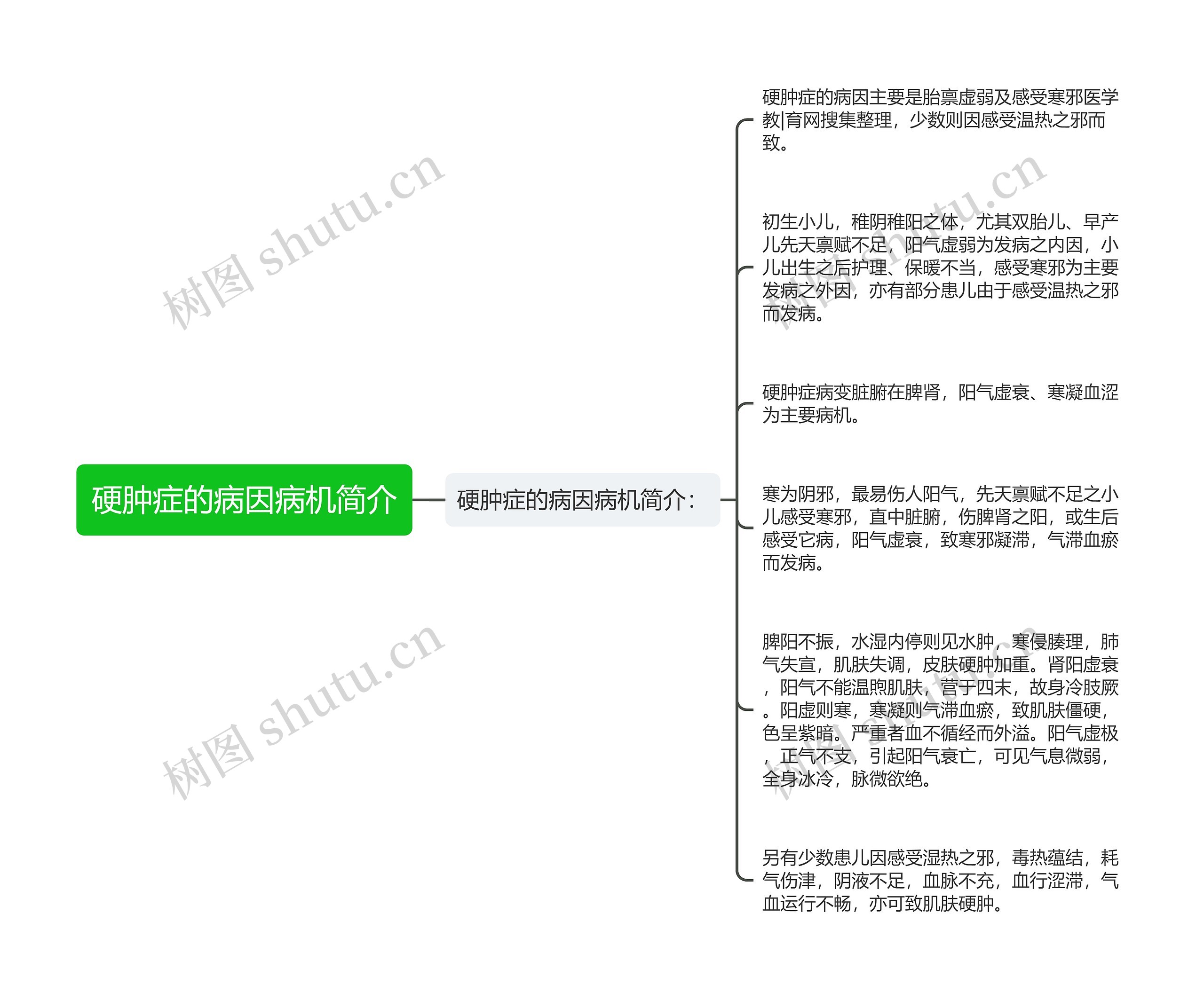 硬肿症的病因病机简介