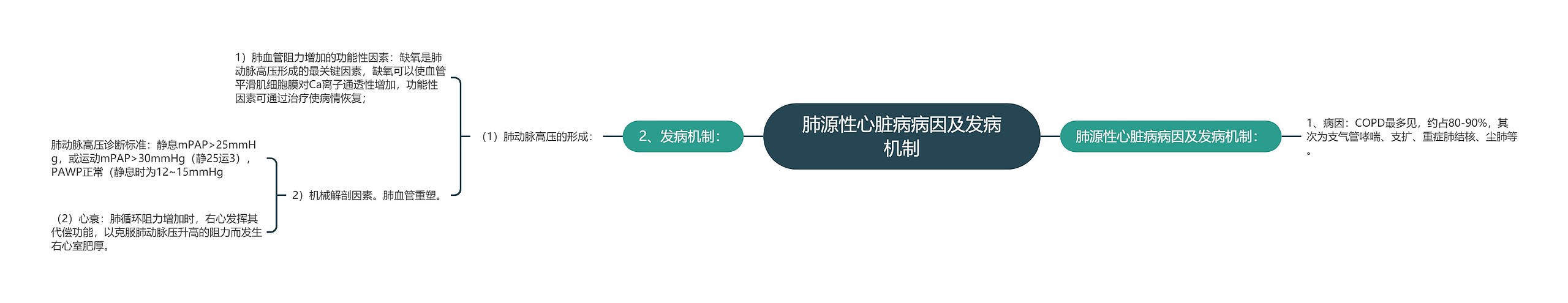 肺源性心脏病病因及发病机制