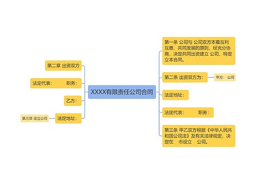 XXXX有限责任公司合同