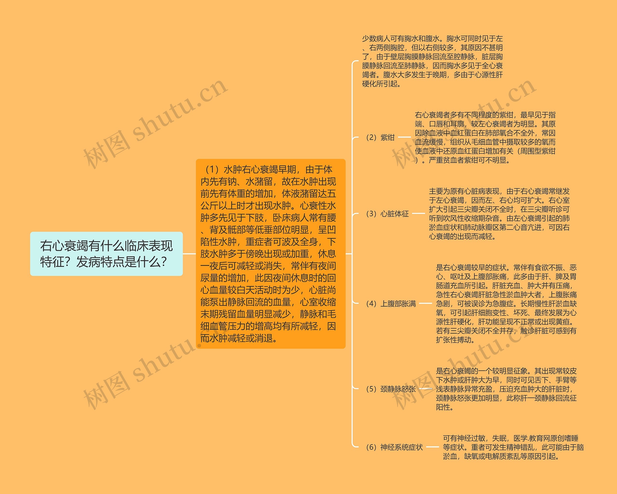 右心衰竭有什么临床表现特征?发病特点是什么? 右心衰竭有什么临床表现特征?发病特点是什么?