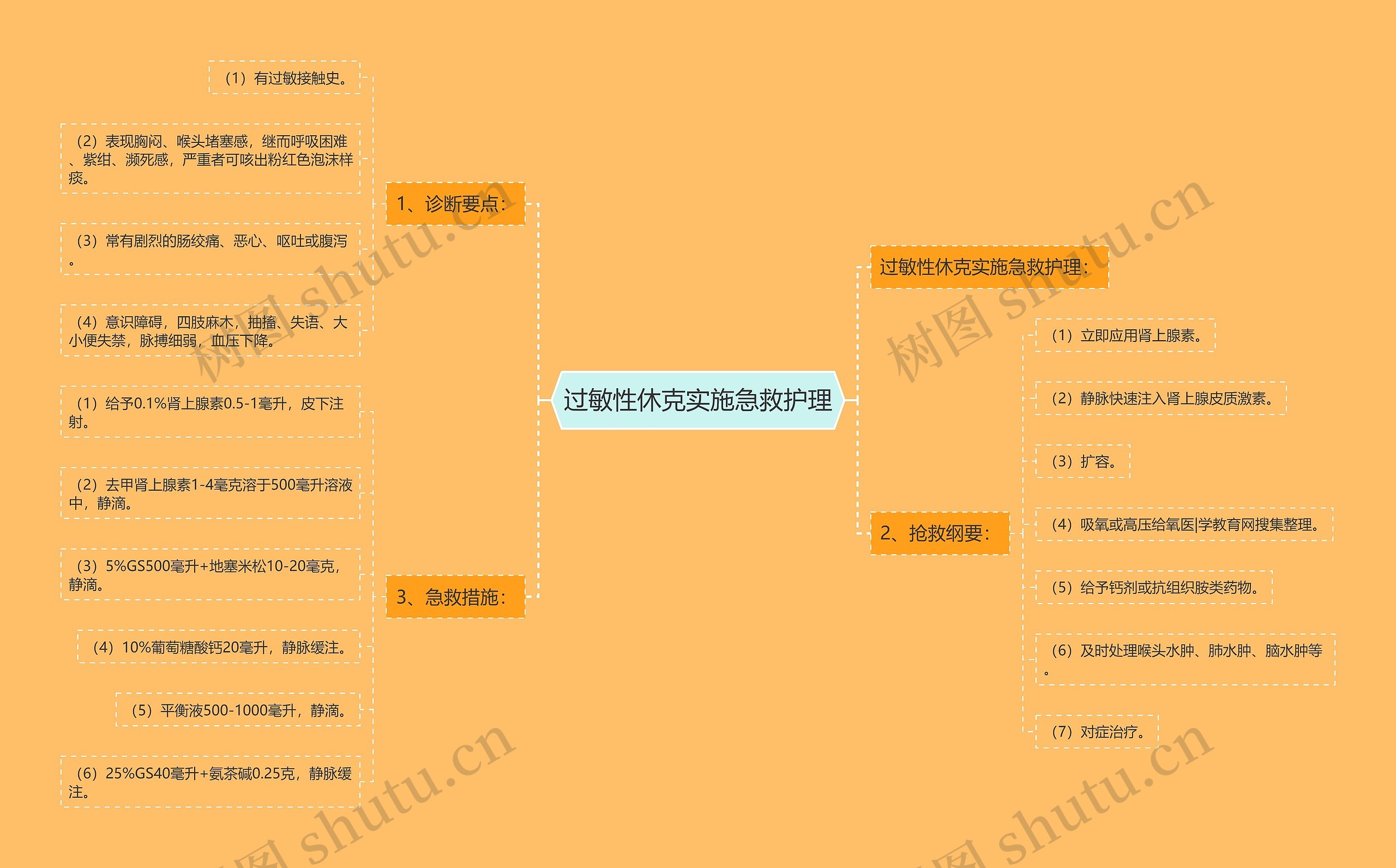 过敏性休克实施急救护理 过敏性休克实施急救护理