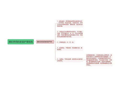 腰肌劳损的家庭护理措施