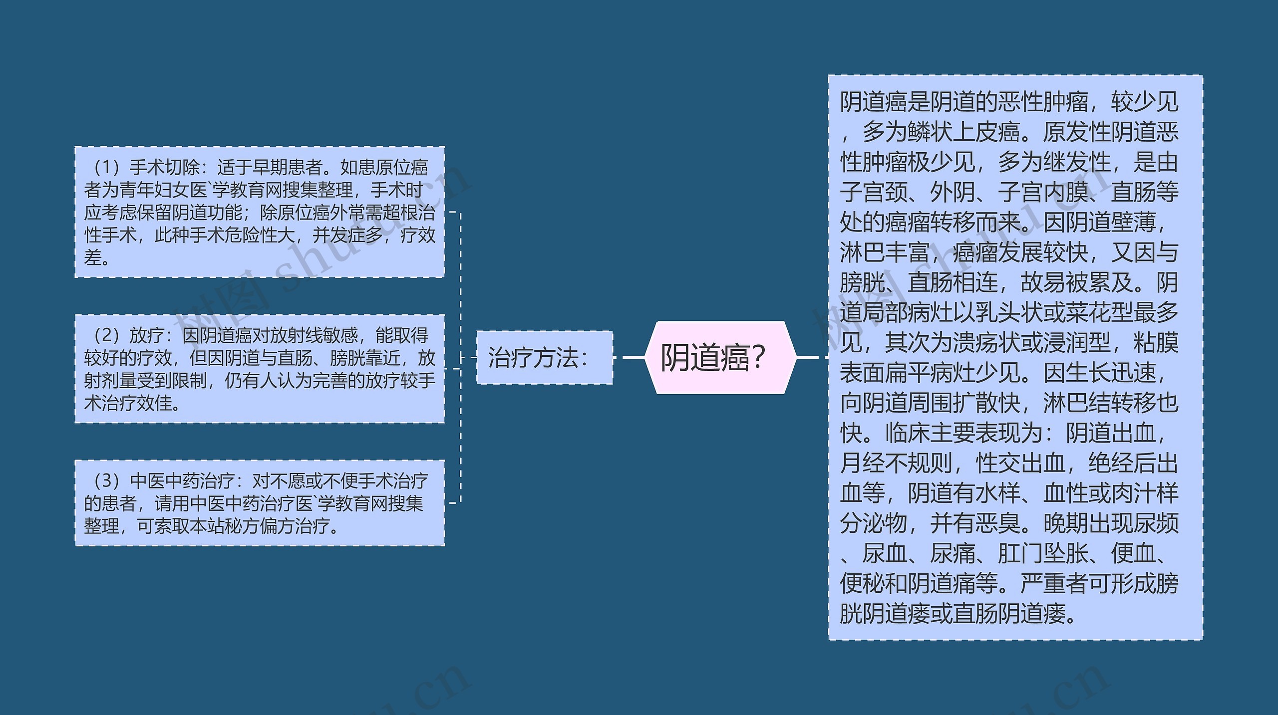 阴道癌？思维导图