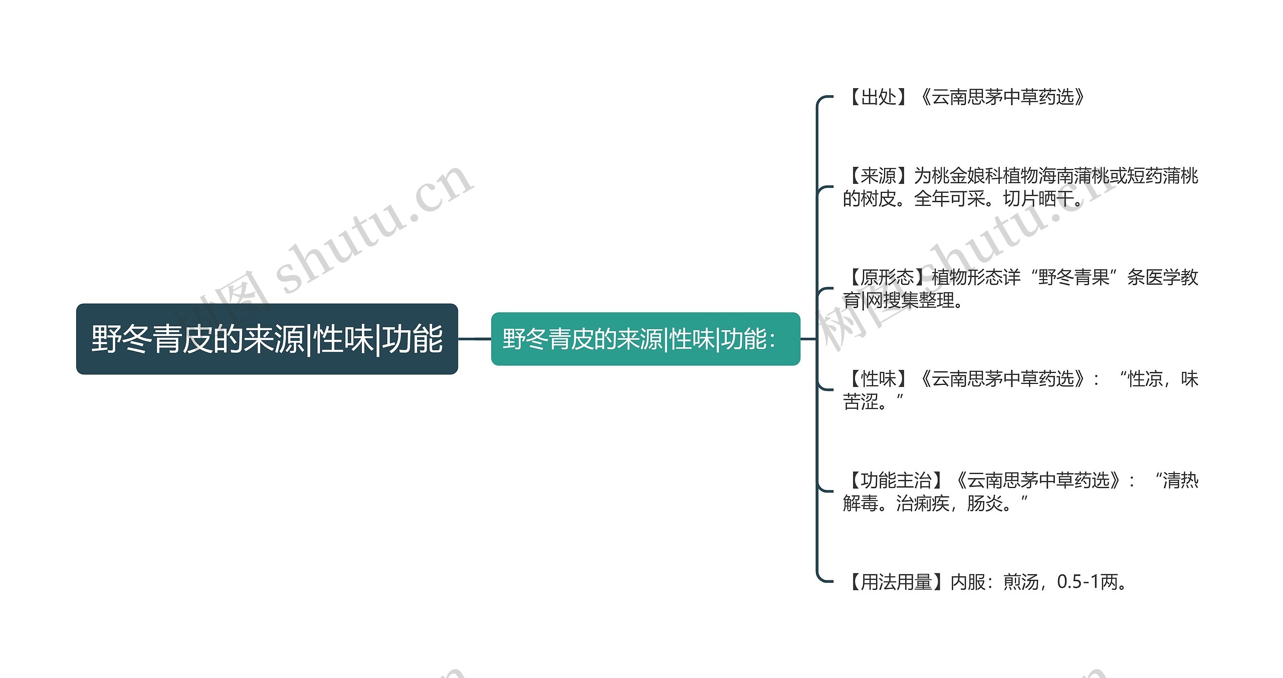 野冬青皮的来源|性味|功能