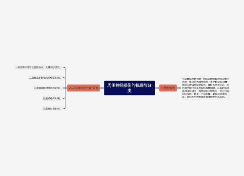 周围神经损伤的机理与分类