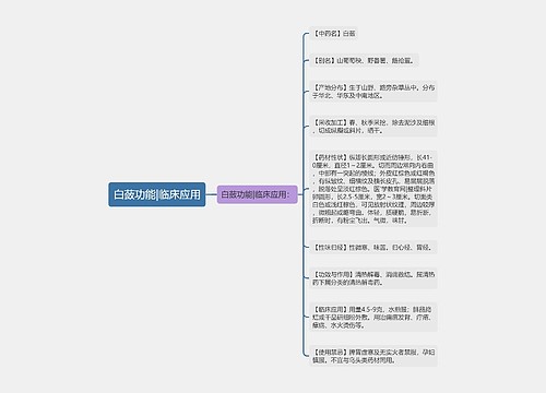 白蔹功能|临床应用