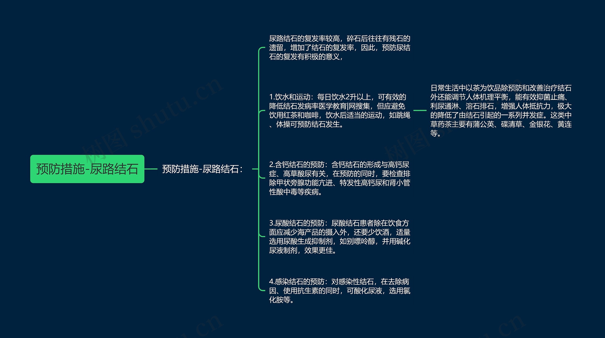 预防措施-尿路结石