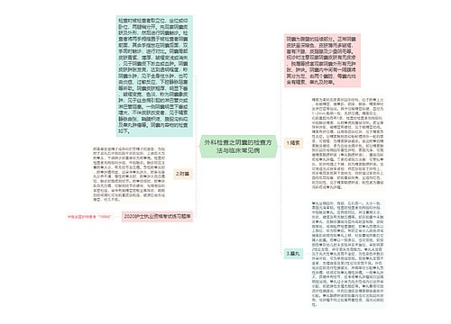 外科检查之阴囊的检查方法与临床常见病