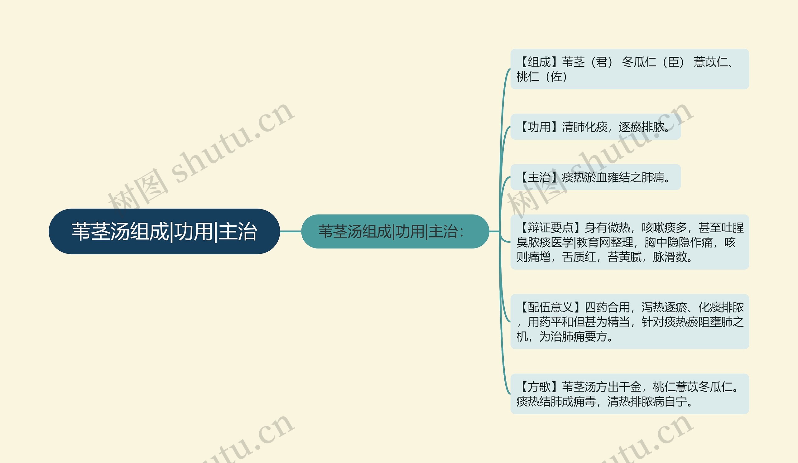 苇茎汤组成|功用|主治