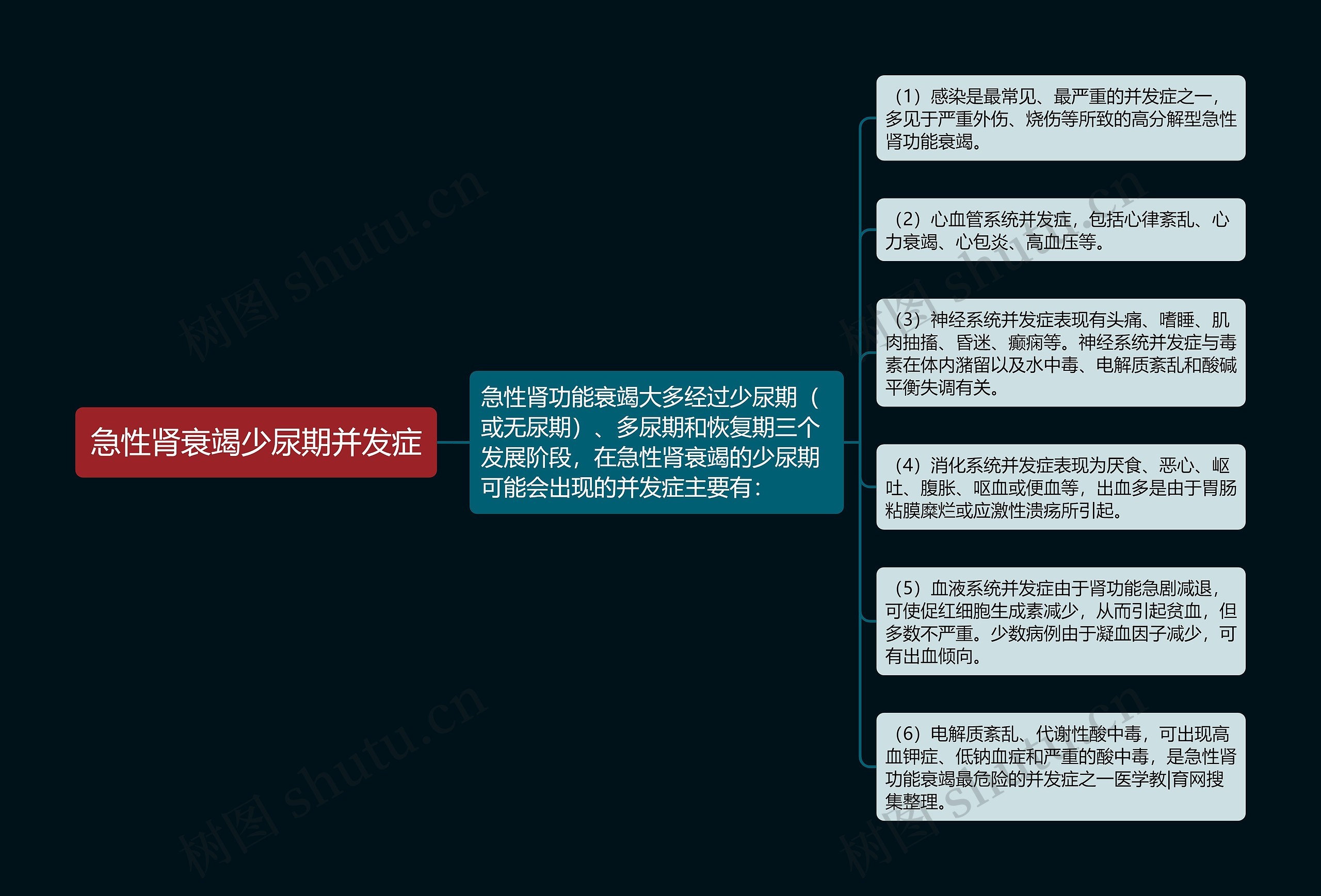 急性肾衰竭少尿期并发症 急性肾衰竭少尿期并发症