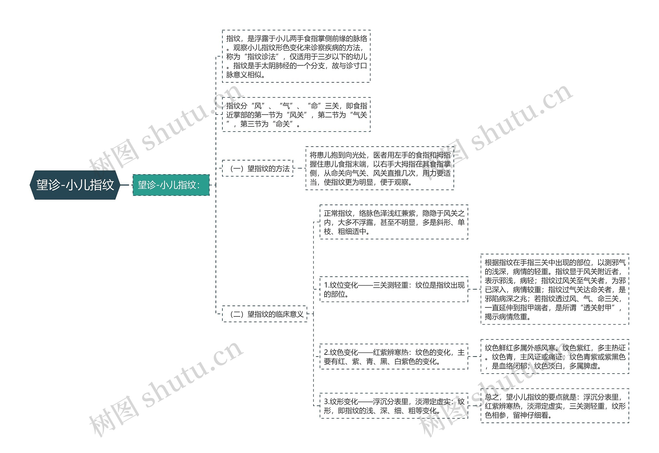 望诊-小儿指纹 望诊-小儿指纹