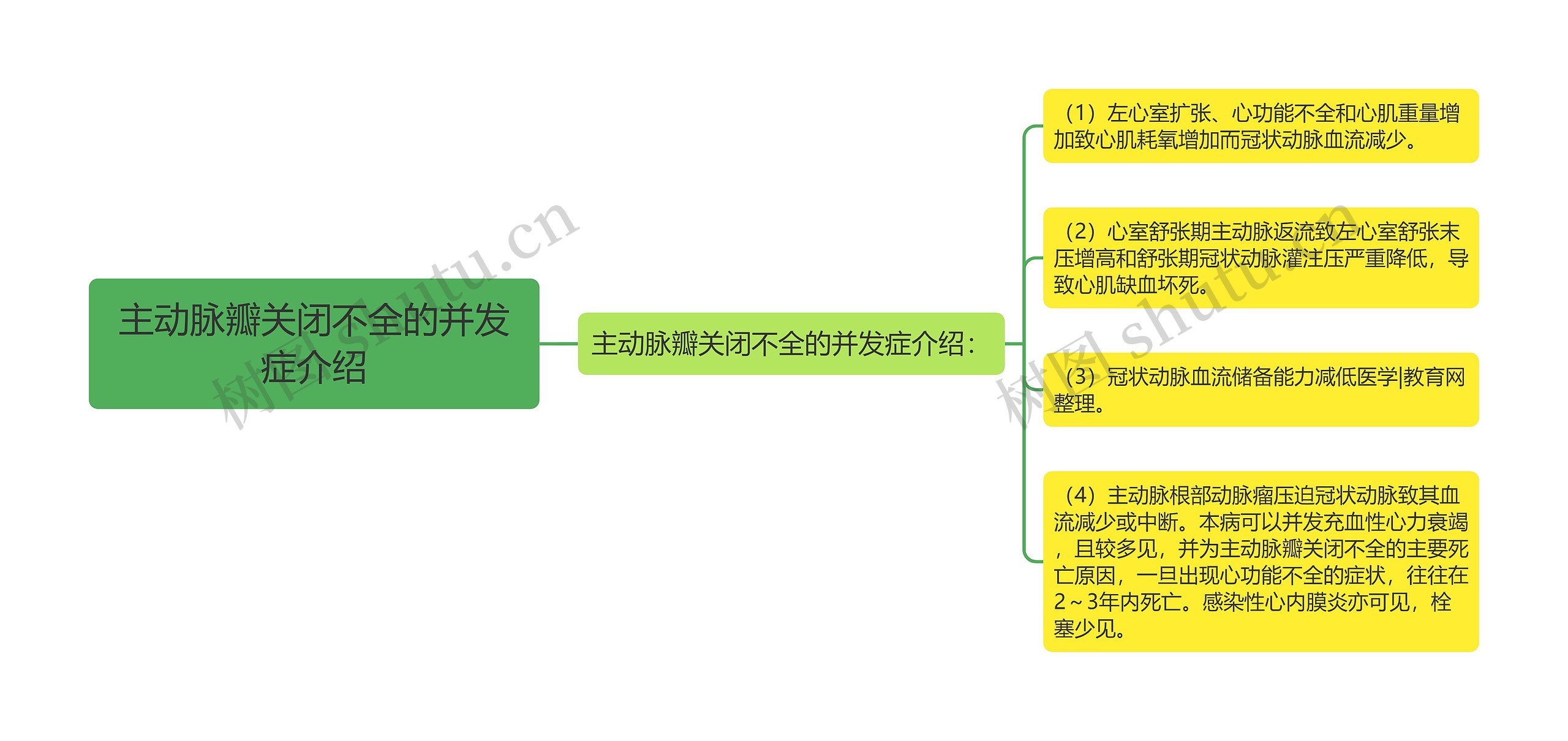 主动脉瓣关闭不全的并发症介绍