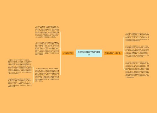 左房粘液瘤的术后护理简介