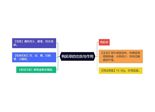 鸭跖草的功效与作用