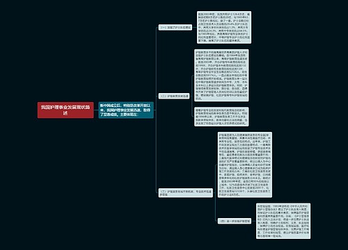 我国护理事业发展现状简述