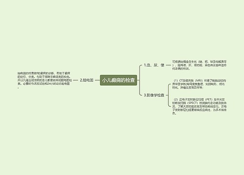 小儿癫痫的检查