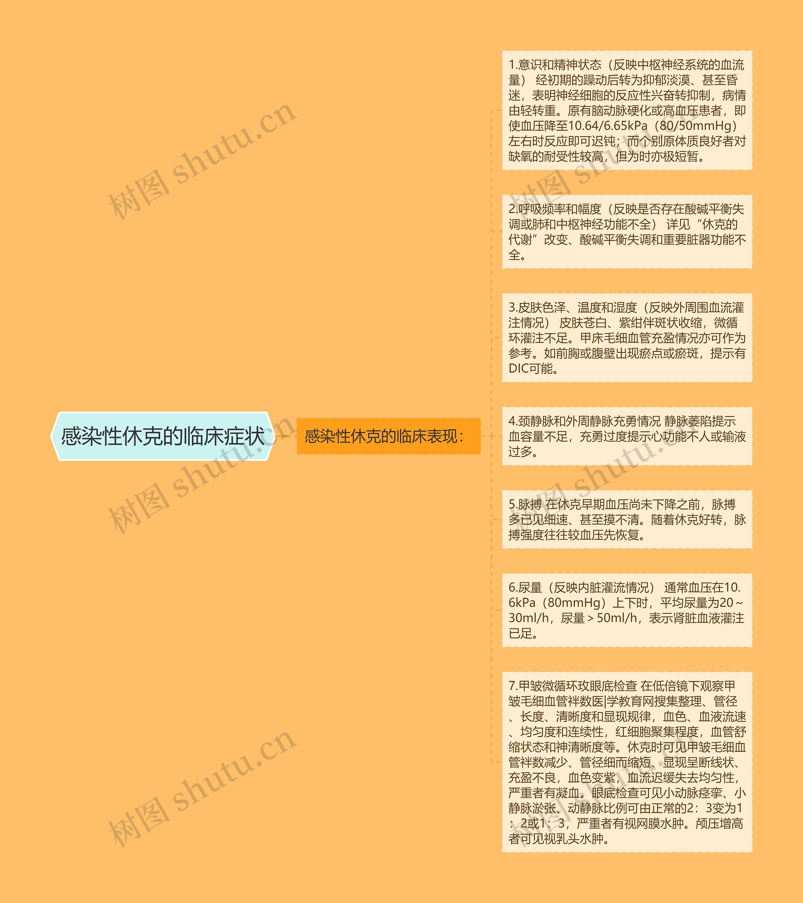 感染性休克的临床症状
