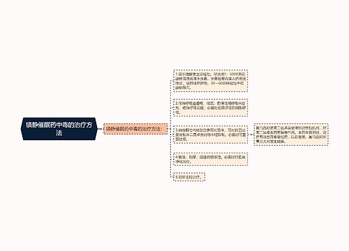 镇静催眠药中毒的治疗方法