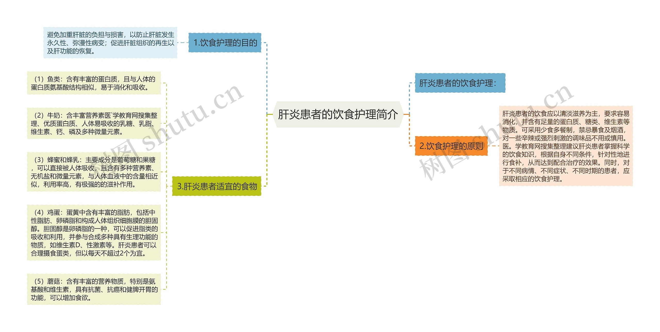 肝炎患者的饮食护理简介