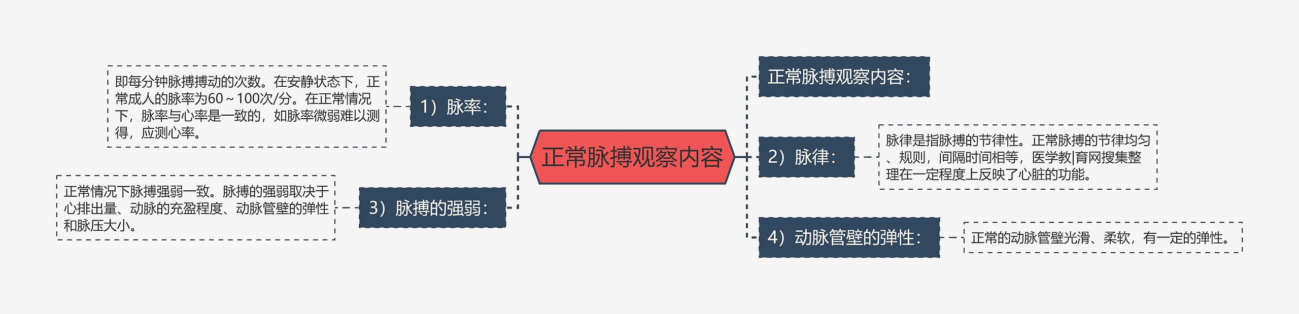 正常脉搏观察内容