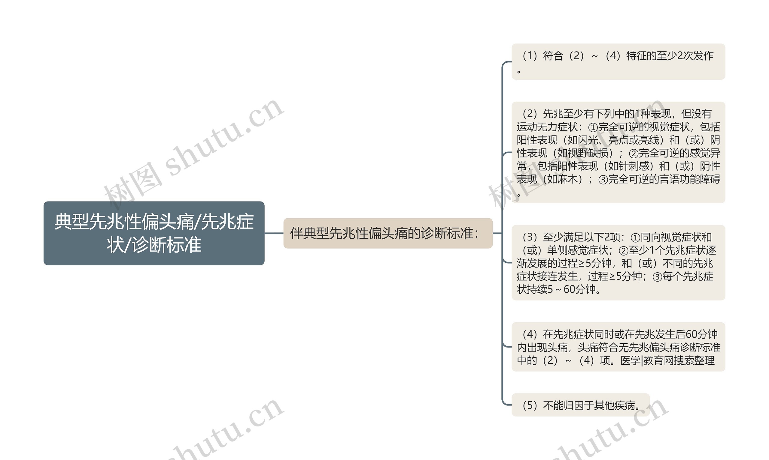 典型先兆性偏头痛/先兆症状/诊断标准