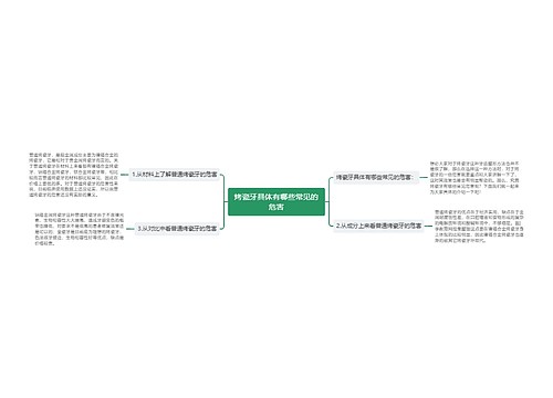 烤瓷牙具体有哪些常见的危害