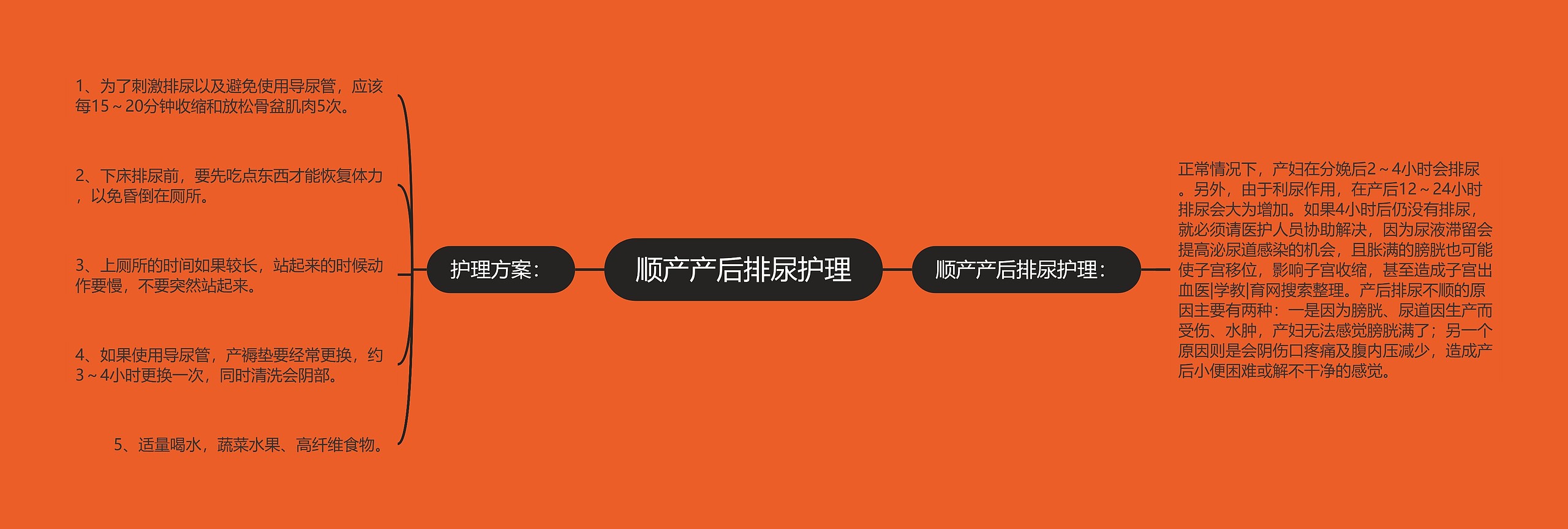 顺产产后排尿护理 顺产产后排尿护理