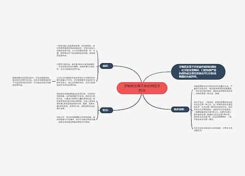 牙釉质发育不良的病因及防治