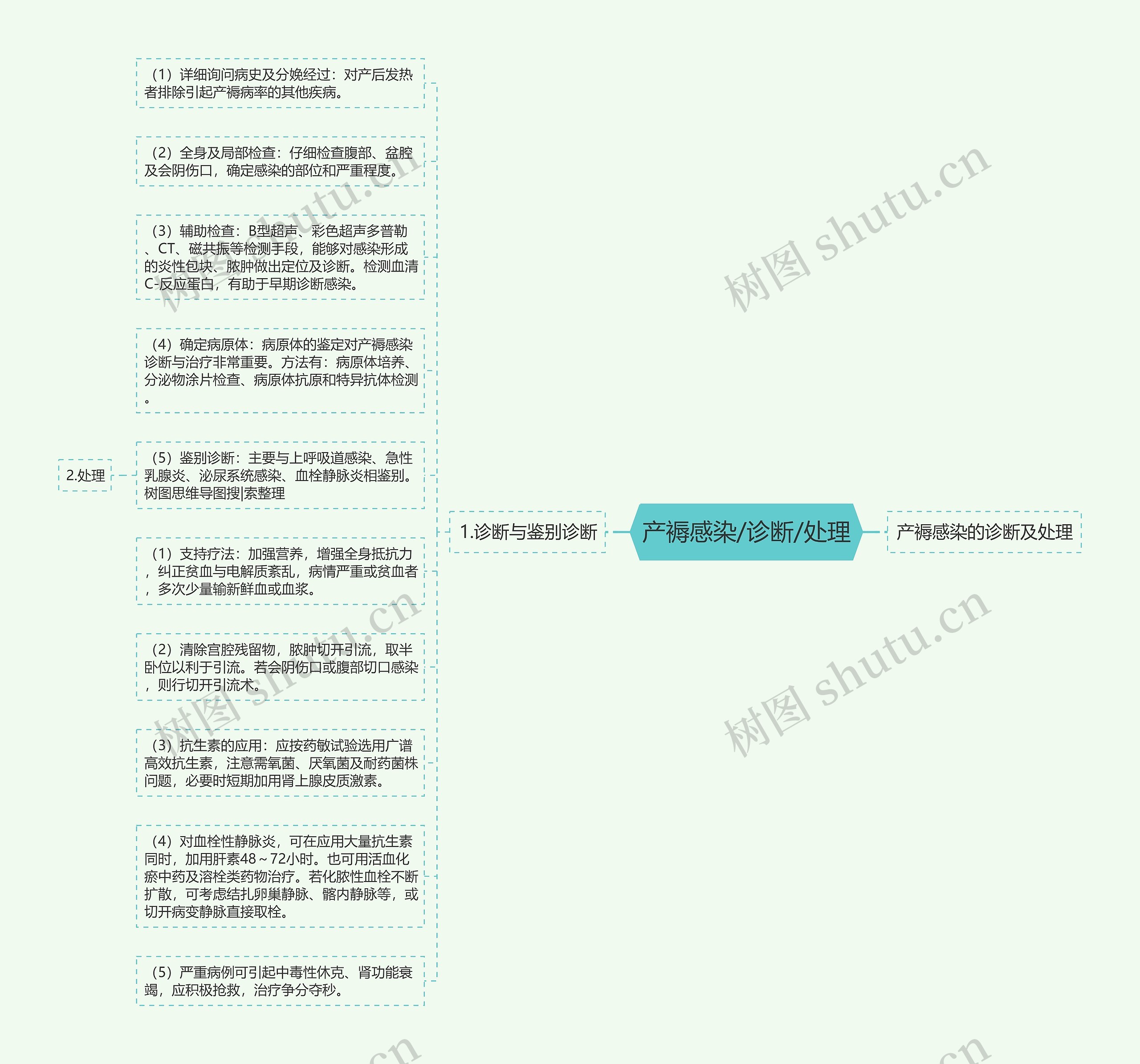 产褥感染/诊断/处理 产褥感染/诊断/处理