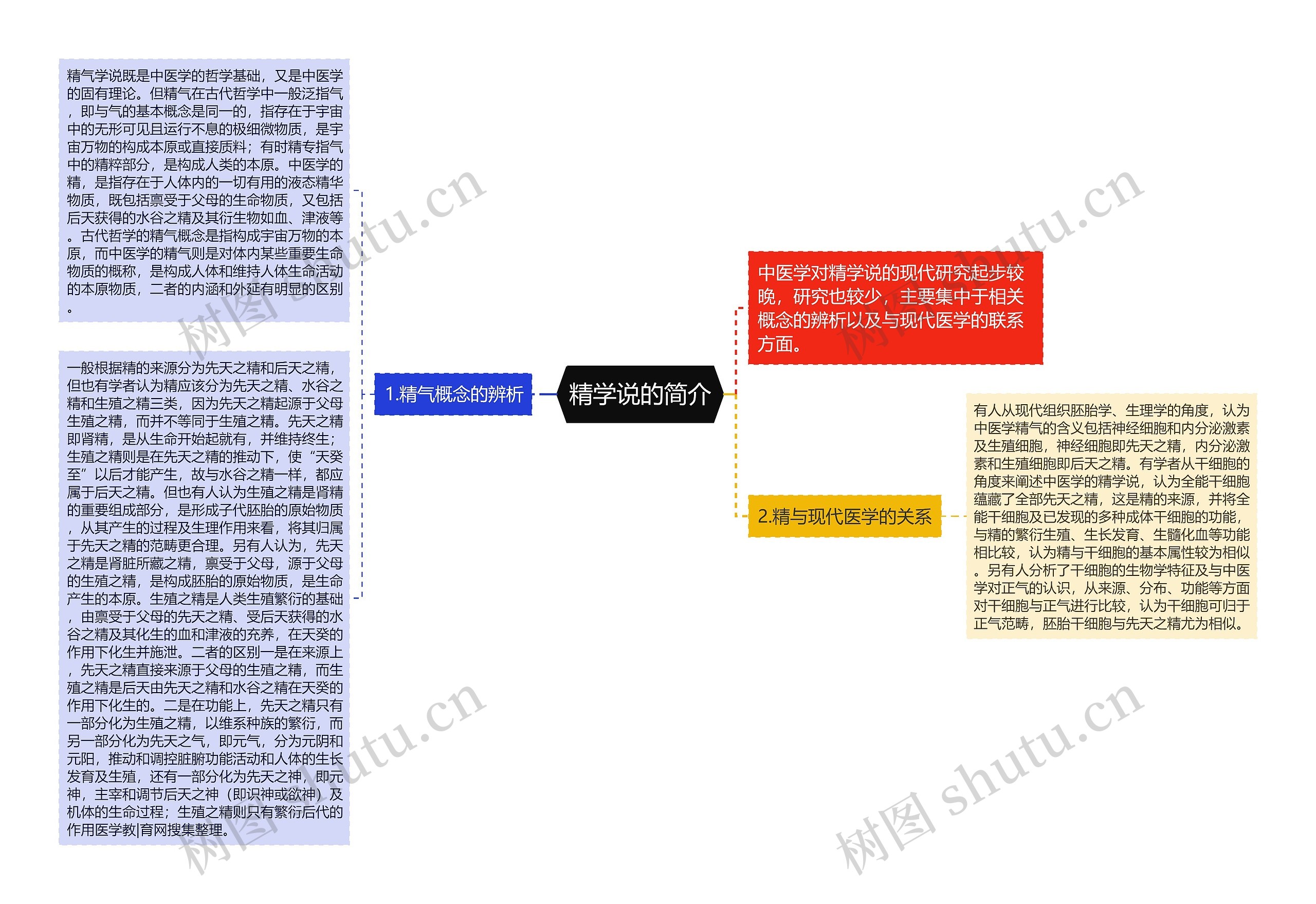 精学说的简介