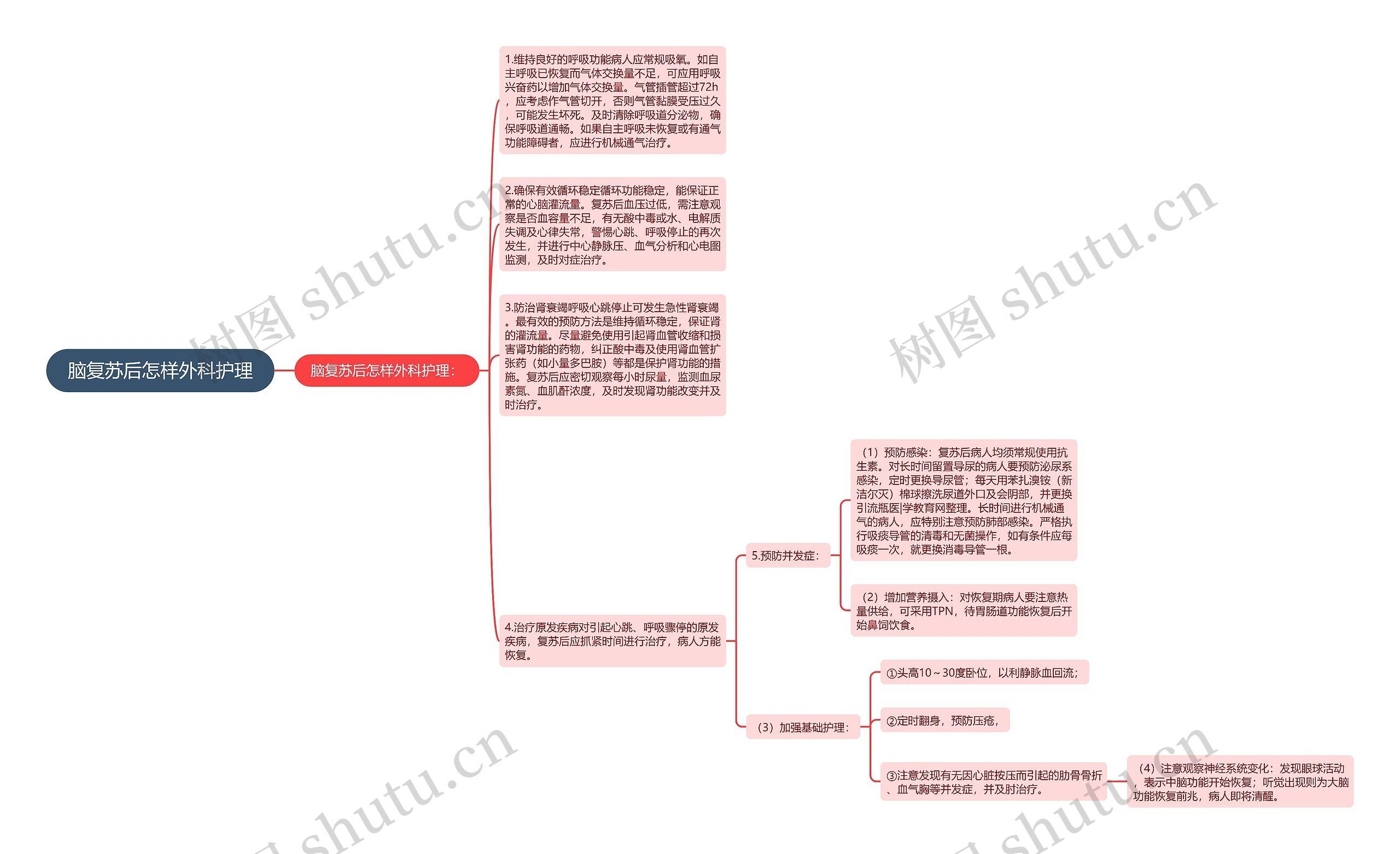 脑复苏后怎样外科护理