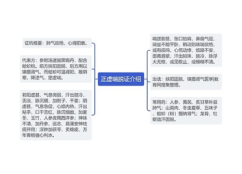 正虚喘脱证介绍